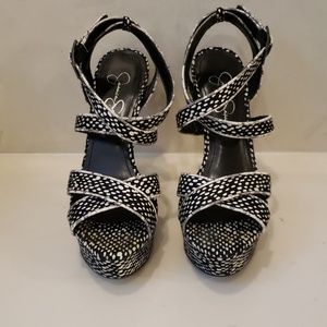 Jessica Simpson platform heels